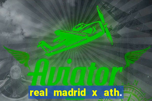 real madrid x ath. bilbao palpite